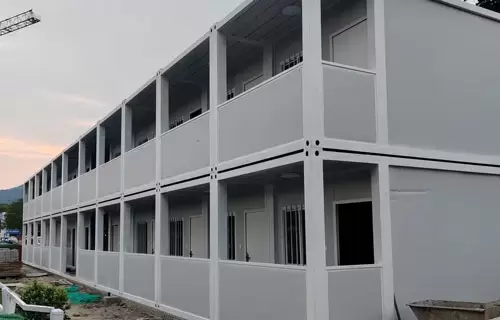 Rumah Kontena pek rata